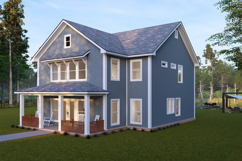 Dream House Plan - Exterior - Other Elevation for Cottage House Plan #513-2335 - 4 bed, 3.5 bath