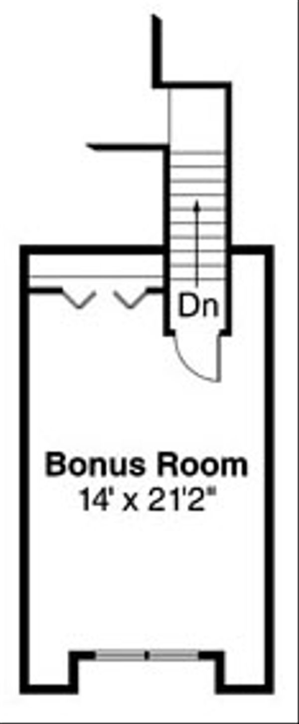 Home Plan - Craftsman Floor Plan - Upper Floor Plan #124-750