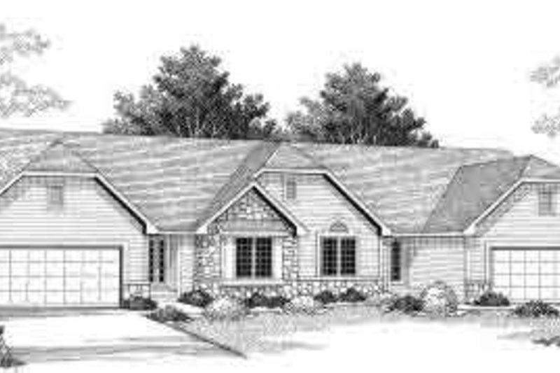 Dream House Plan - European Exterior - Front Elevation Plan #70-752