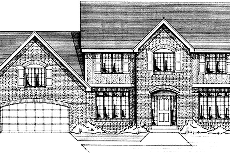 Home Plan - European Exterior - Front Elevation Plan #51-874