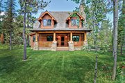 Cabin Style House Plan - 2 Beds 2 Baths 1362 Sq/Ft Plan #942-25 