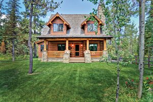 Home Plan - Cabin Exterior - Front Elevation Plan #942-25