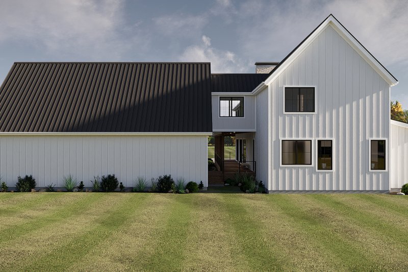 House Design - Exterior - Other Elevation 1 for Barndominium House Plan #455-697 - 5 bed, 4.5 bath