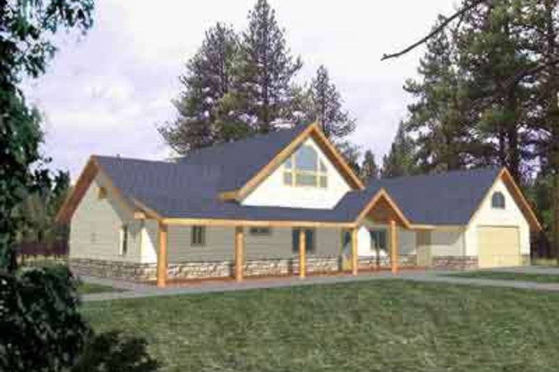 Dream House Plan - Traditional Exterior - Front Elevation Plan #117-279