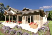 Farmhouse Style House Plan - 6 Beds 4.5 Baths 4396 Sq/Ft Plan #1069-40 Exterior 