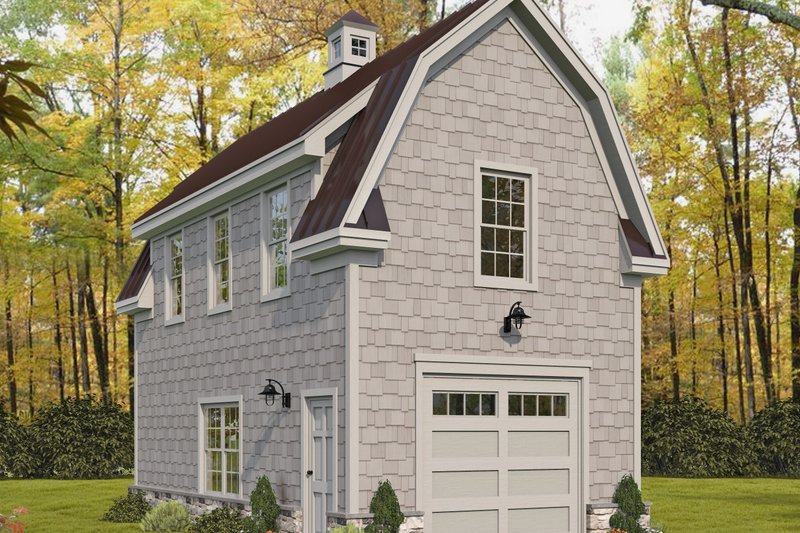 Home Plan - Colonial Exterior - Front Elevation Plan #932-1084