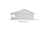 Ranch Style House Plan - 3 Beds 2 Baths 1056 Sq/Ft Plan #54-611 