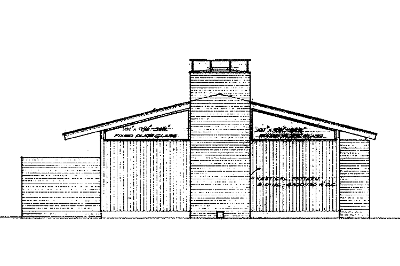 House Design - Floor Plan - Other Floor for Ranch House Plan #72-536 - 2 bed, 1.5 bath