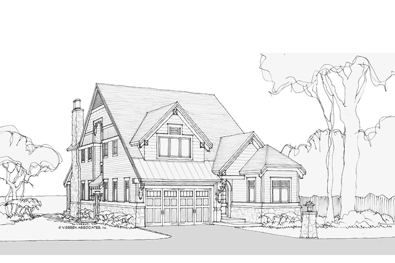 Home Plan - Exterior - Front Elevation 5 for Country House Plan #928-216 - 3 bed, 3 bath