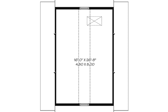 Floor Plan - Upper Floor House Plan #23-2456, 0 bath