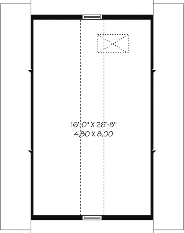 Floor Plan - Upper Floor Plan #23-2456