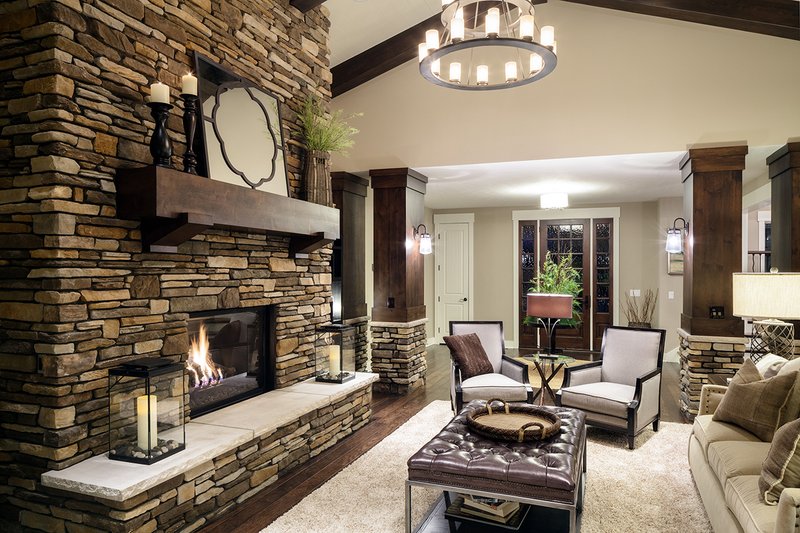 House Plan Design - Living Room