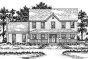 Country Style House Plan - 4 Beds 3.5 Baths 2948 Sq/Ft Plan #36-410 