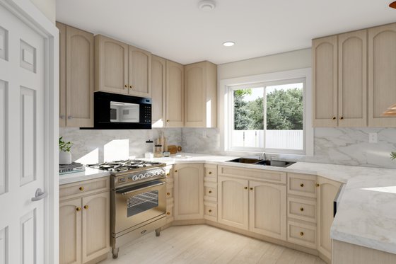 Interior - Kitchen for Ranch House Plan #1060-35 - 5 bed, 3 bath