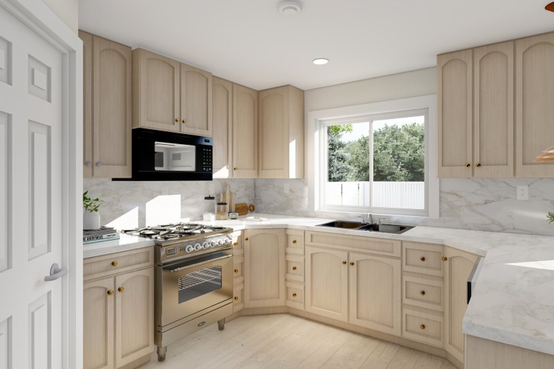 Architectural House Design - Interior - Kitchen for Ranch House Plan #1060-35 - 5 bed, 3 bath