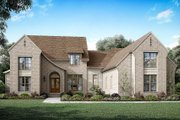 Modern Style House Plan - 4 Beds 4.5 Baths 4096 Sq/Ft Plan #1081-15 