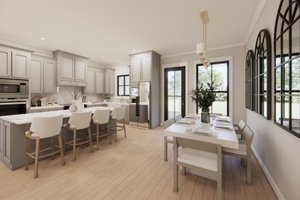 Interior - Kitchen 1 for Farmhouse House Plan #1074-44 - 3 bed, 2.5 bath