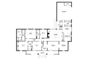 Southern Style House Plan - 4 Beds 3.5 Baths 2773 Sq/Ft Plan #36-251 