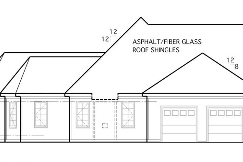 Architectural House Design - Exterior - Other Elevation 1 for Country House Plan #1053-57 - 4 bed, 3.5 bath