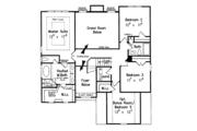 Colonial Style House Plan - 4 Beds 3 Baths 2251 Sq/Ft Plan #927-692 