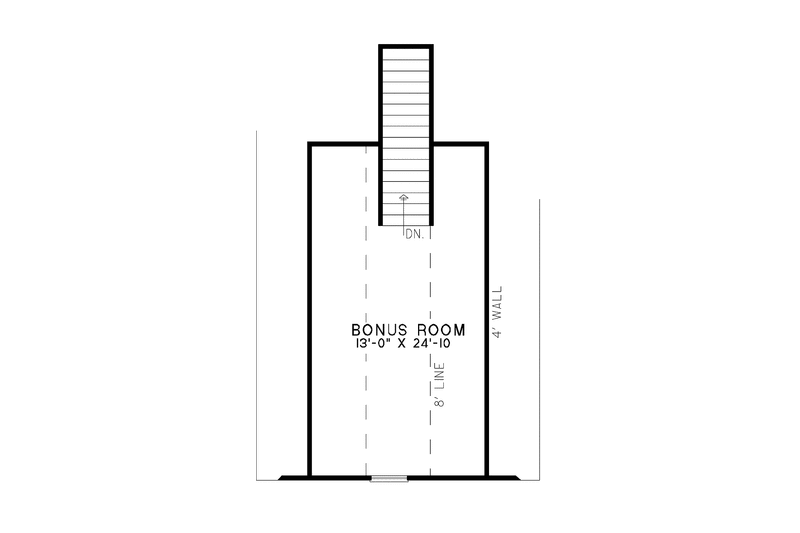 Dream House Plan - Floor Plan - Other Floor for Country House Plan #17-3355 - 3 bed, 2 bath