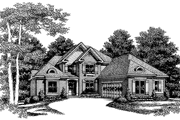 Traditional Style House Plan - 4 Beds 3.5 Baths 2508 Sq/Ft Plan #927-583 
