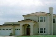 Mediterranean Style House Plan - 4 Beds 2.5 Baths 2493 Sq/Ft Plan #1-595 