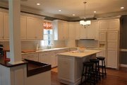 Colonial Style House Plan - 4 Beds 4 Baths 3493 Sq/Ft Plan #137-134 