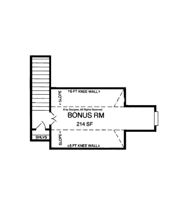 Architectural House Design - Country Floor Plan - Other Floor Plan #952-280
