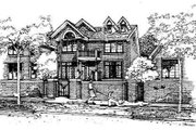 Traditional Style House Plan - 3 Beds 3 Baths 2174 Sq/Ft Plan #50-226 