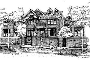 Traditional Exterior - Front Elevation Plan #50-226
