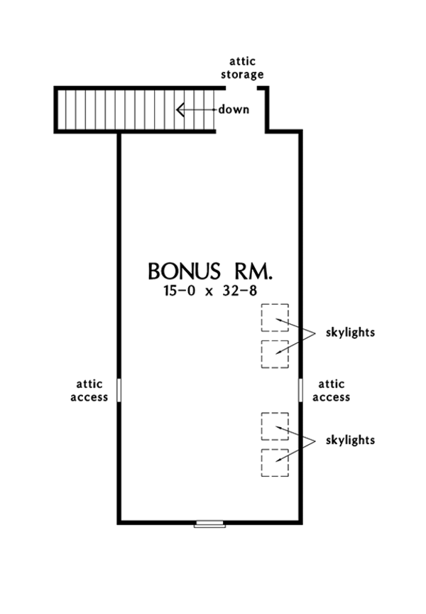 House Blueprint - Traditional Floor Plan - Other Floor Plan #929-983