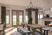 Barndominium Style House Plan - 3 Beds 2.5 Baths 2436 Sq/Ft Plan #455-384 