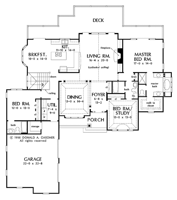 House Plan Design - Country Floor Plan - Main Floor Plan #929-326