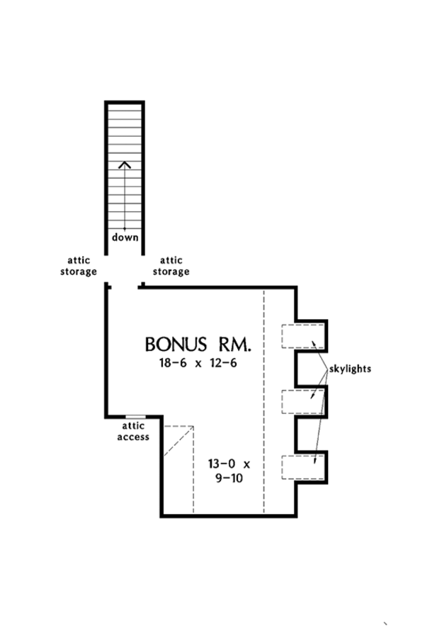 Home Plan - European Floor Plan - Other Floor Plan #929-1010