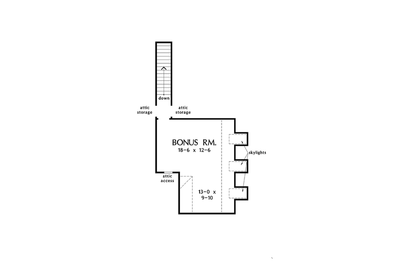 Dream House Plan - Floor Plan - Other Floor for European House Plan #929-1010 - 3 bed, 2.5 bath