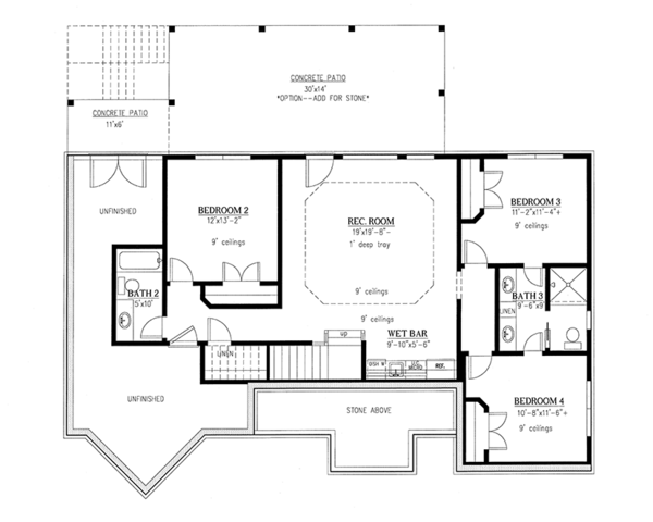 Dream House Plan - Craftsman Floor Plan - Other Floor Plan #437-76