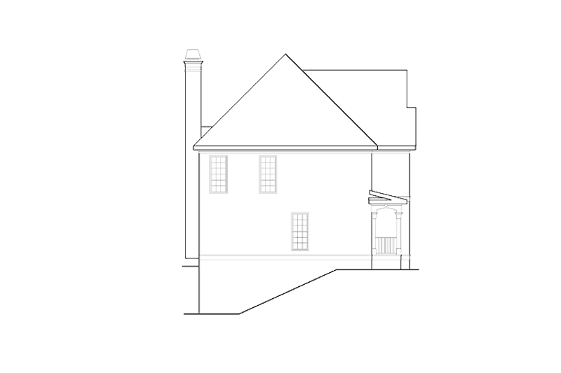 Home Plan - Exterior - Other Elevation for Mediterranean House Plan #927-235 - 4 bed, 2.5 bath