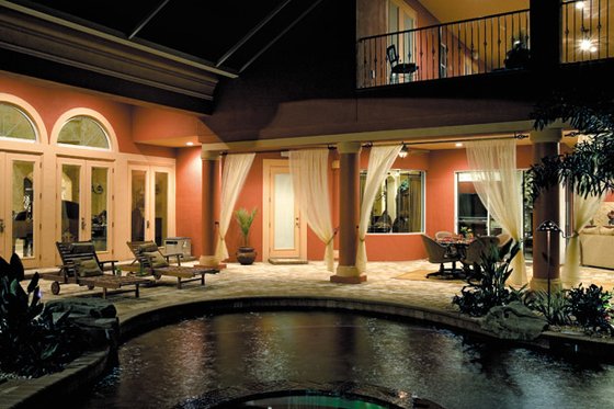 Exterior - Outdoor Living for Mediterranean House Plan #930-355 - 6 bed, 4.5 bath