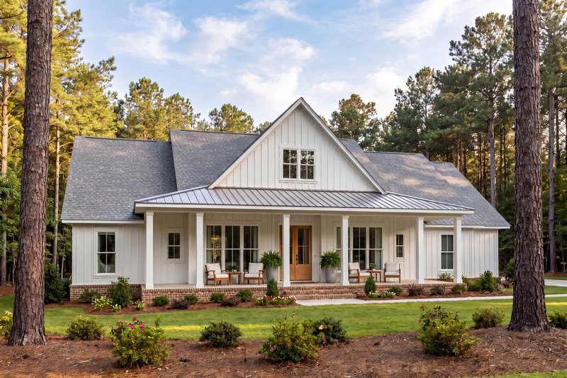 Dream House Plan - Exterior - Front Elevation 11 for Farmhouse House Plan #430-439 - 4 bed, 2.5 bath