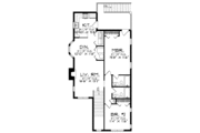 Colonial Style House Plan - 4 Beds 4 Baths 2146 Sq/Ft Plan #70-1393 