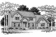 Traditional Style House Plan - 4 Beds 2.5 Baths 2493 Sq/Ft Plan #70-399 