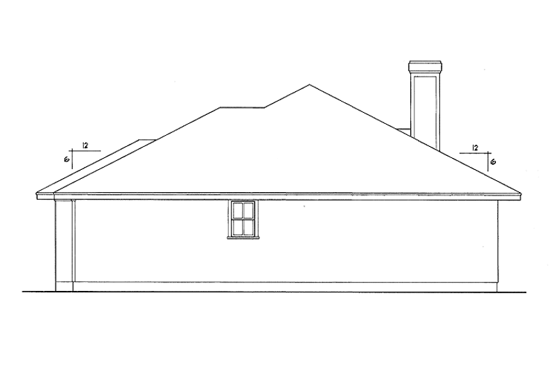 Home Plan - Floor Plan - Other Floor for Traditional House Plan #40-493 - 3 bed, 2 bath