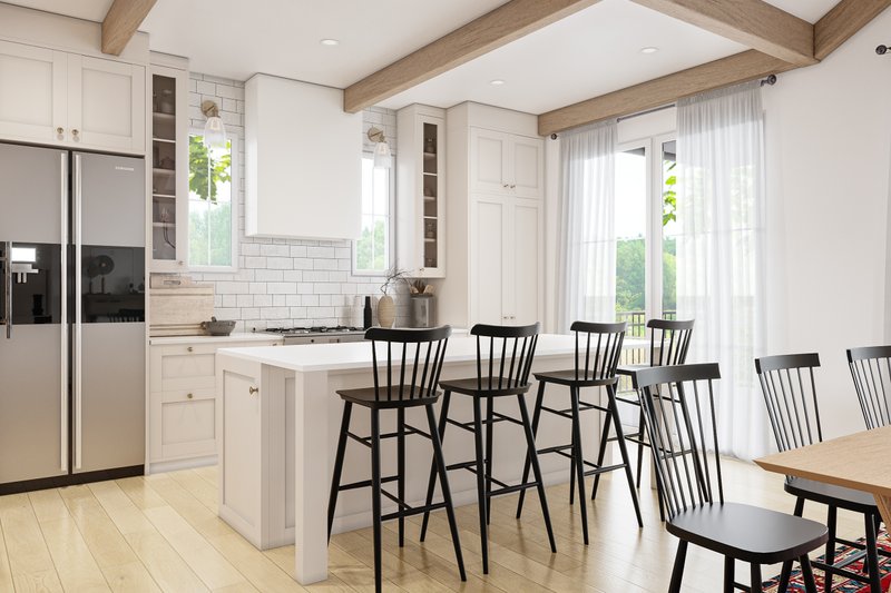 Dream House Plan - Interior - Kitchen for Bungalow House Plan #23-2784 - 3 bed, 2 bath