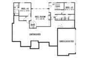 European Style House Plan - 4 Beds 4 Baths 4613 Sq/Ft Plan #67-341 