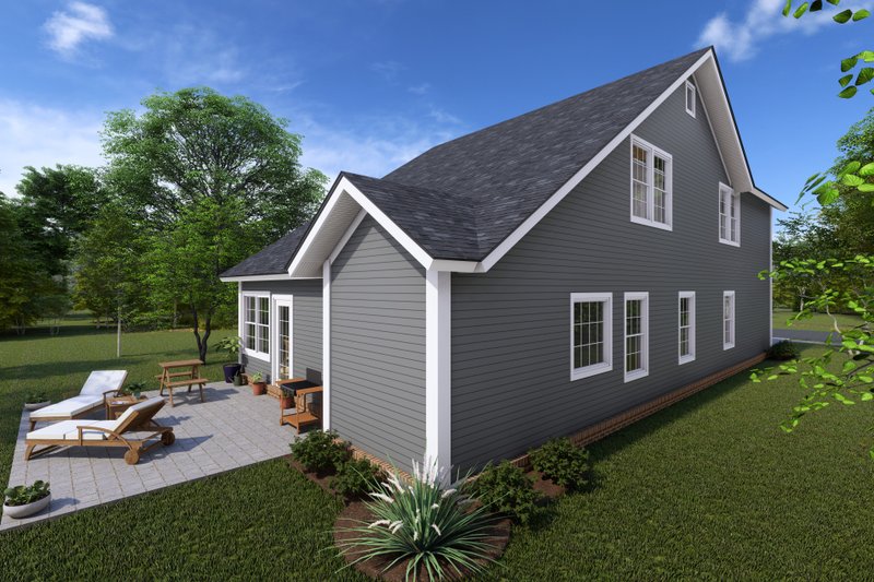 Dream House Plan - Exterior - Other Elevation 1 for Craftsman House Plan #513-12 - 3 bed, 2.5 bath