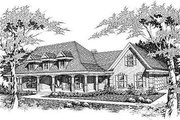 Farmhouse Style House Plan - 4 Beds 3.5 Baths 2711 Sq/Ft Plan #329-263 