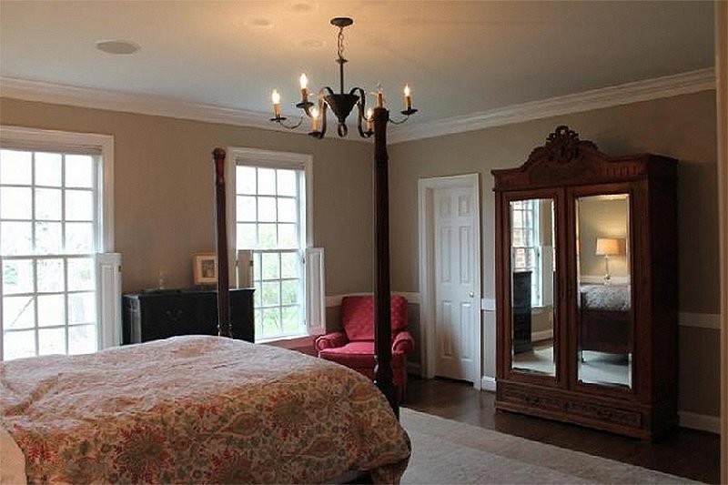 Home Plan - Master Bedroom - 3500 square foot Colonial Home