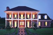 Colonial Style House Plan - 3 Beds 3 Baths 3480 Sq/Ft Plan #137-105 