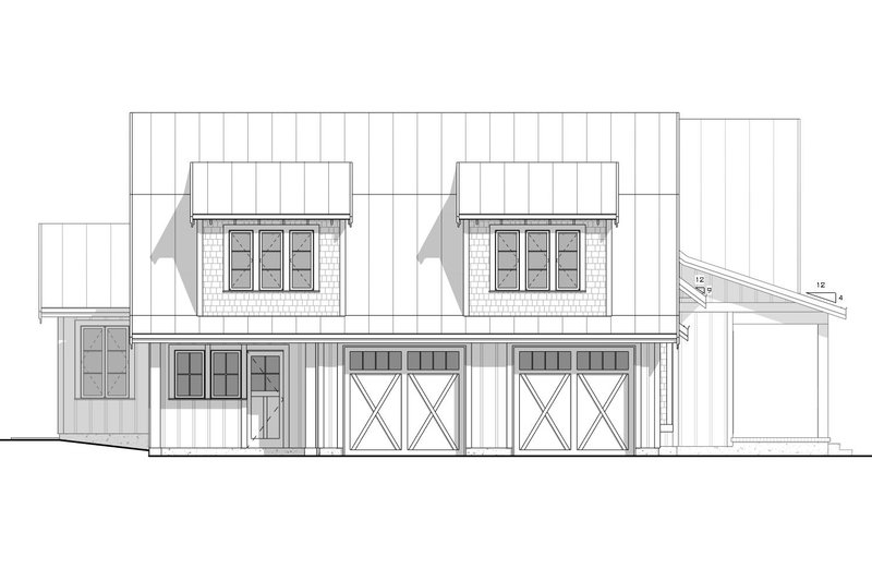 Dream House Plan - Exterior - Other Elevation for Farmhouse House Plan #1086-2 - 4 bed, 3.5 bath